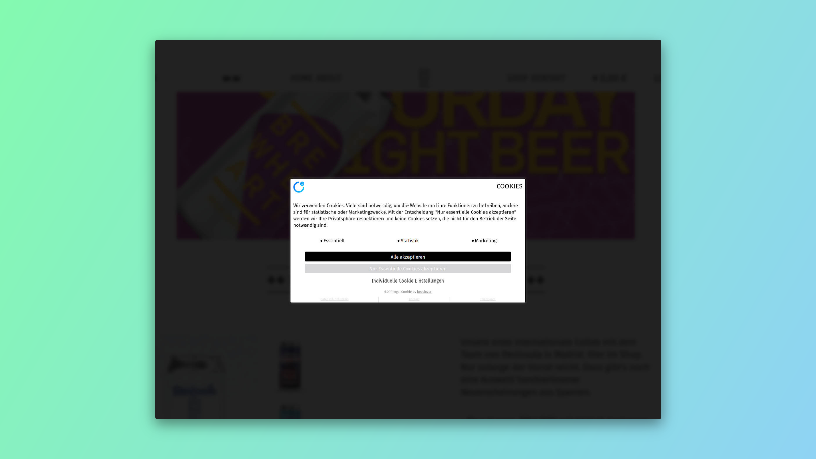 Vorsicht geboten: Cookie Consent Manager in Verbindung mit Popups