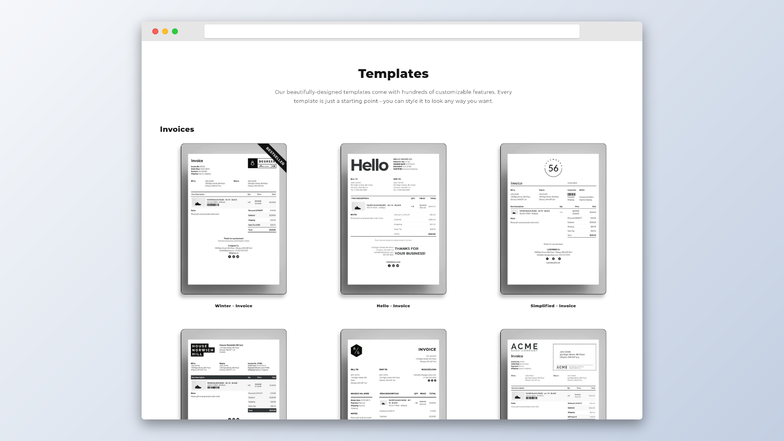 Tutorial: Einrichten der Order Printer Templates App