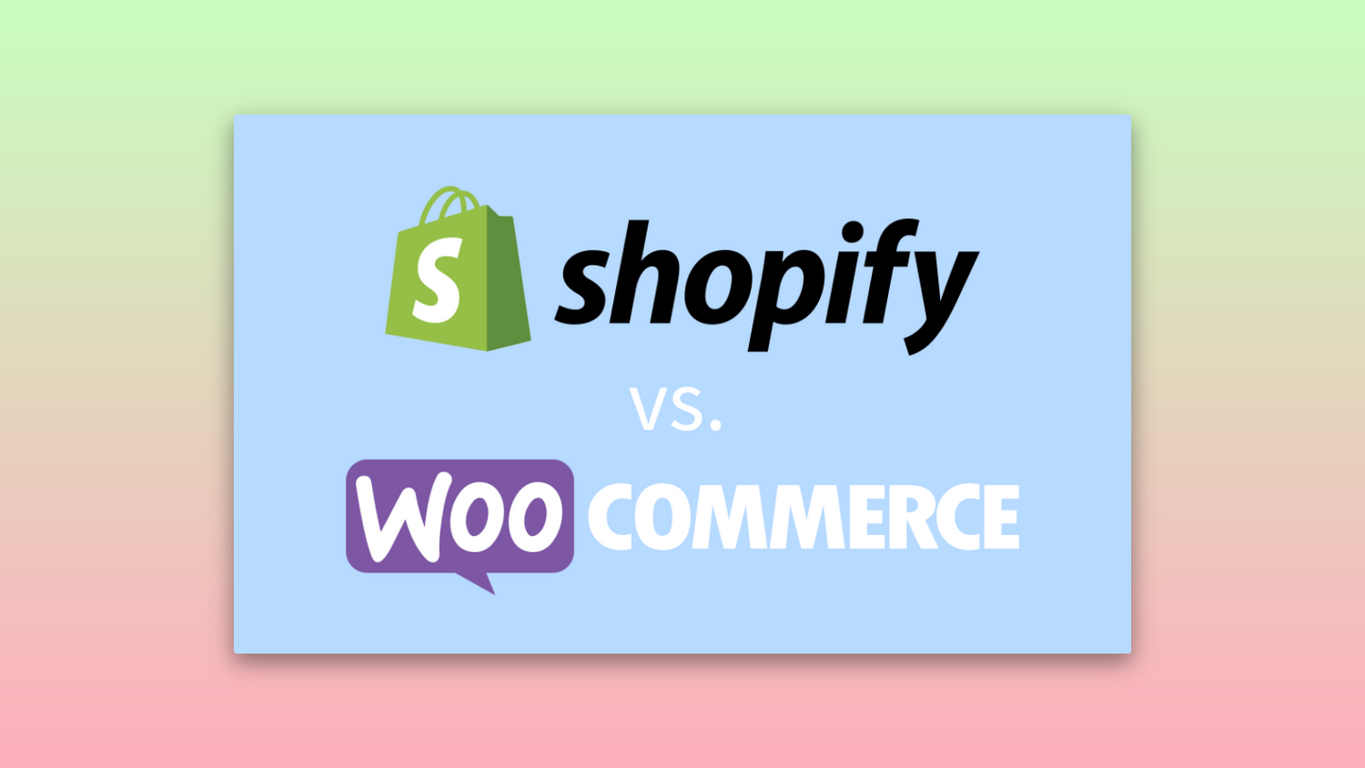 Shopify oder WooCommerce? Die kurze und die lange Antwort